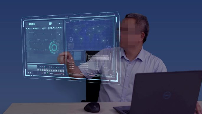 人物UI触控交互HUD科技界面