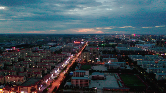 呼伦贝尔航拍+夜景