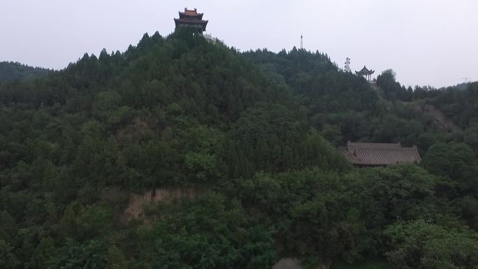 黄河风景名胜区（炎黄二帝）航拍