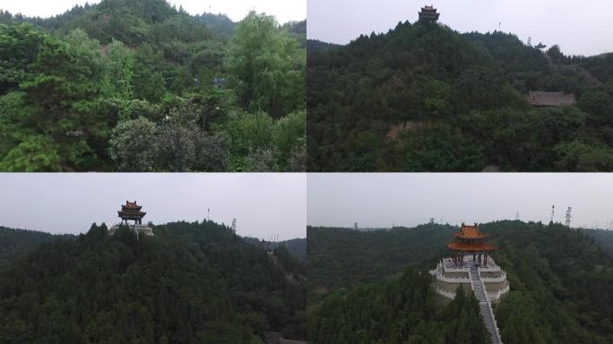 黄河风景名胜区（炎黄二帝）航拍