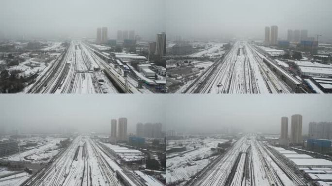 雪中高铁