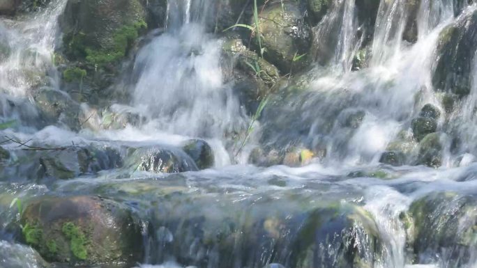 流水 小溪 雅致 中国风 园林景观