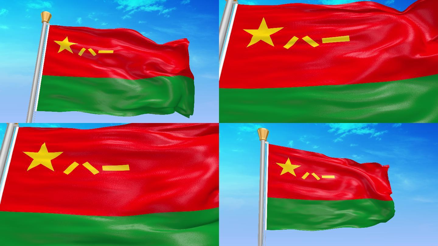 陆军军旗_3840x2160_高清视频素材下载(编号:8734744)_影视包装_光厂