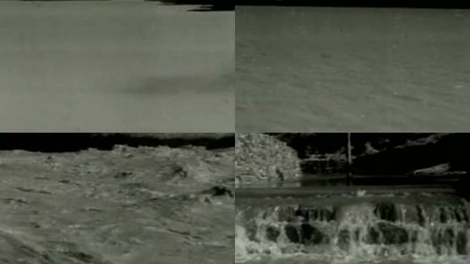 50年代修建淮河水利工程影像44
