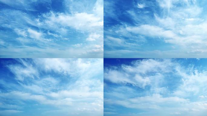 【HD天空】薄云轻雾梦幻唯美仙境蓝天白云