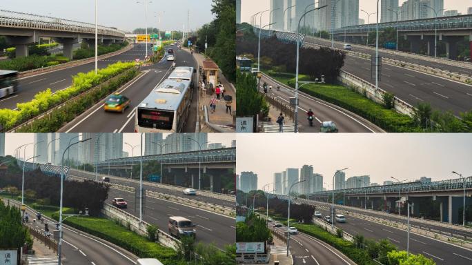 北京通州道路路况车流