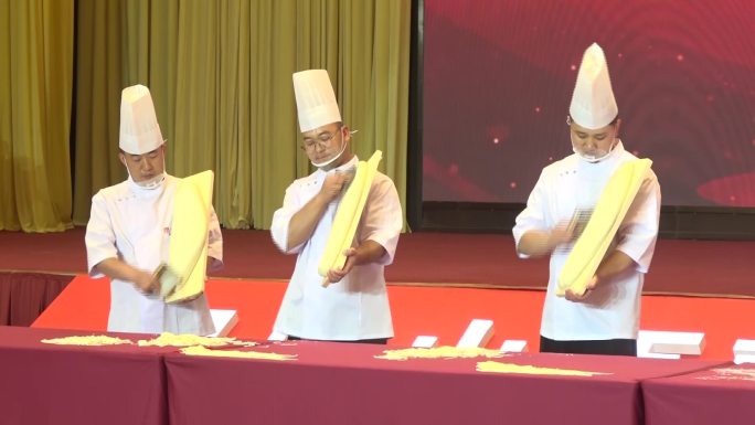 山西面食表演