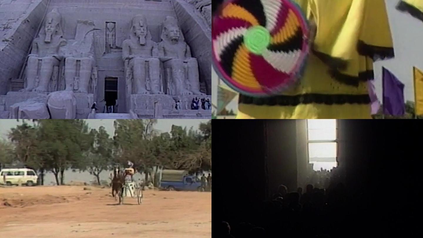 90年代埃及阿布辛贝拉美西斯神庙