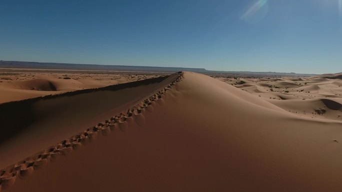 摩洛哥撒哈拉沙漠航拍