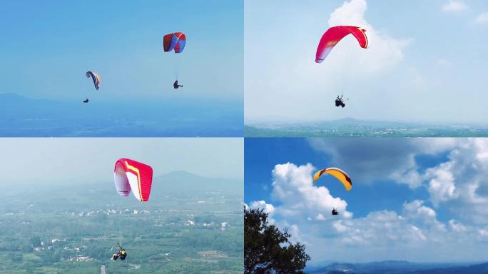 动力滑翔伞视频