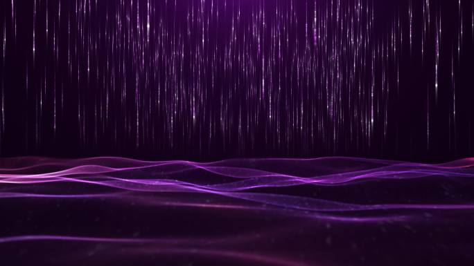 紫色动态光效流