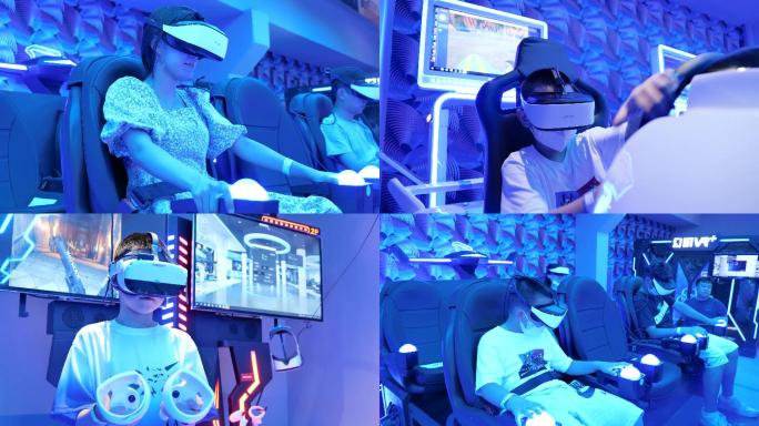 VR游戏体验馆孩子儿童玩VR游戏vr眼镜