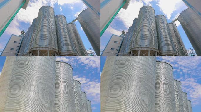 新疆 面粉厂 小麦加工厂 设备延时摄影
