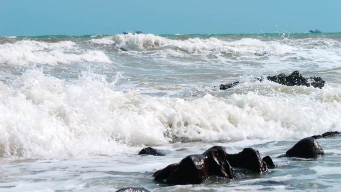 海洋 大海 波浪 潮汐 浪潮