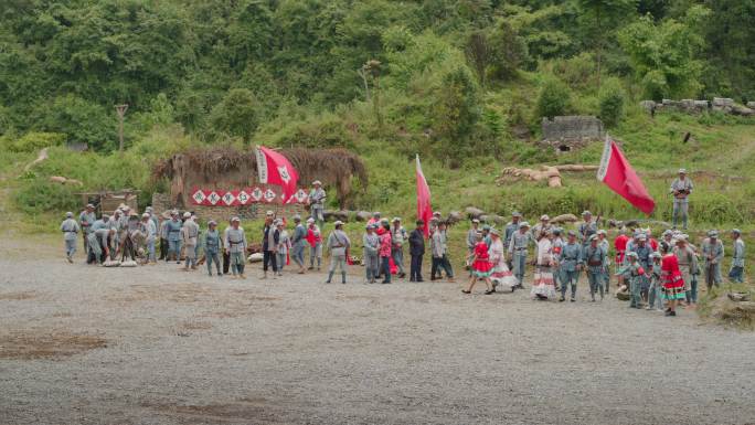 娄山关战役实景表演