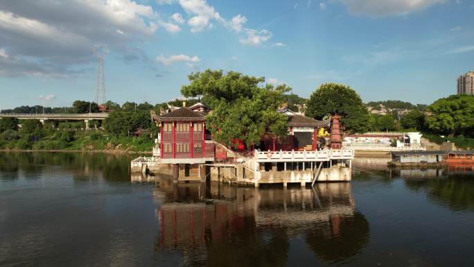 原创 福州金山寺古建筑风光航拍