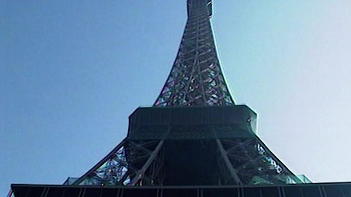 90年代巴黎埃菲尔铁塔