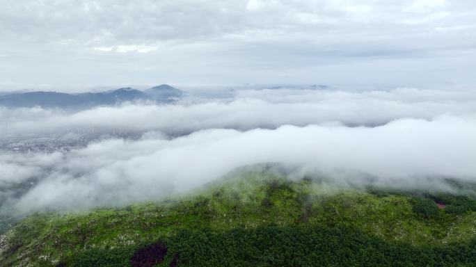 【5K】昆明长虫山云海，云雾中的长虫山