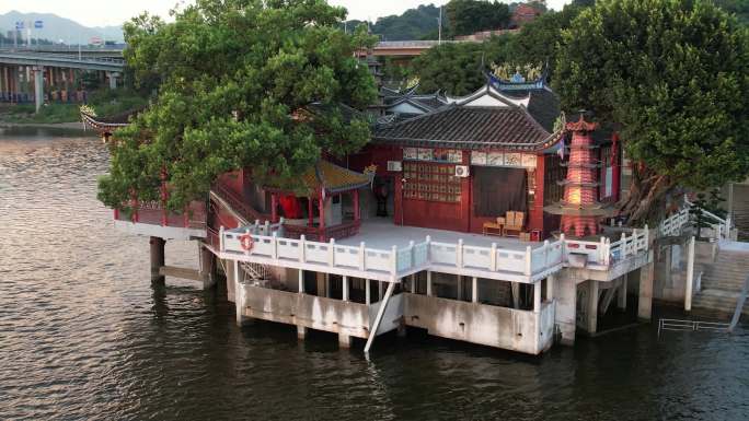 原创 福州金山寺古建筑风光航拍