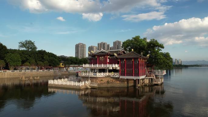 原创 福州金山寺古建筑风光航拍