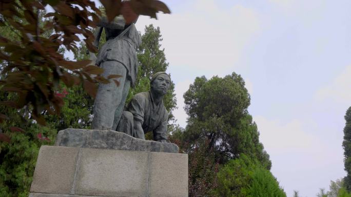华北烈士陵园雕像