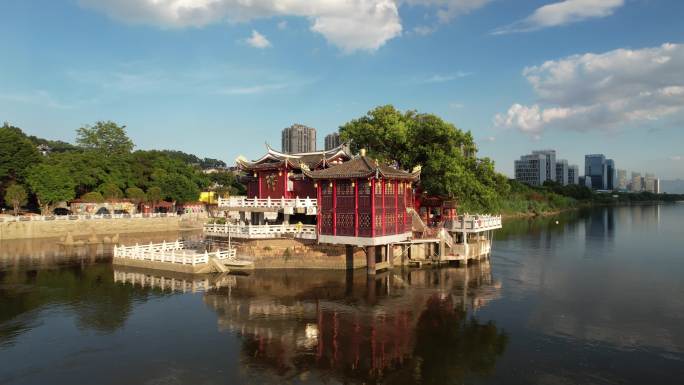 原创 福州金山寺古建筑风光航拍