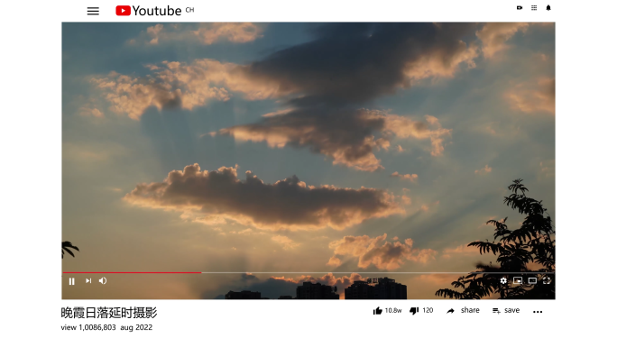 Youtube网址播放界面 视频播放器