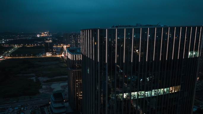 花都4k夜景航拍