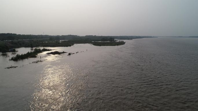 郑州惠济黄河湿地航拍