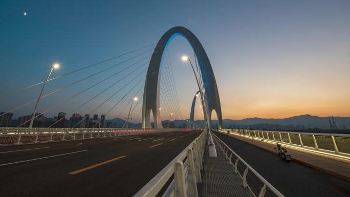 北京新首钢大桥夜景