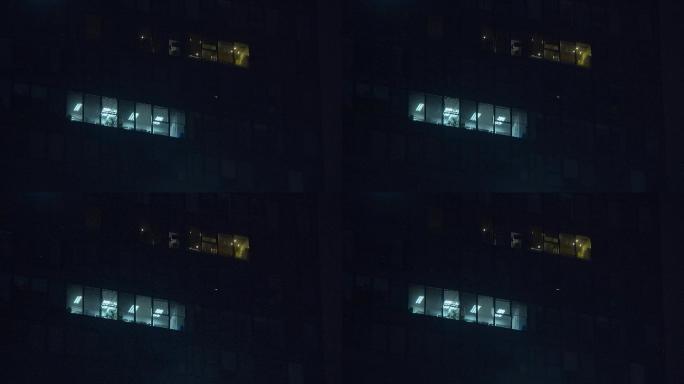 办公楼夜景