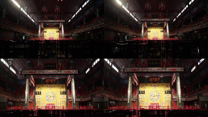 戏台 京剧舞台 古建筑 北京湖广会馆茶馆