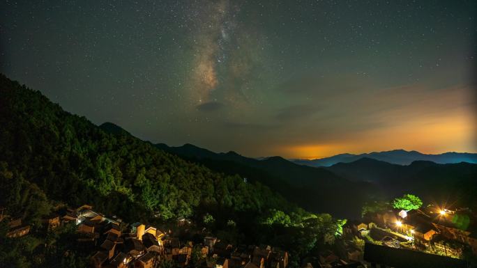 4k星空银河土楼