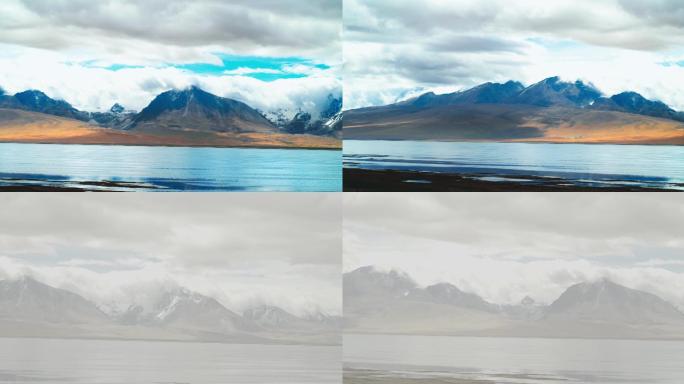 雪水 纯净 西藏 雪山 湖 户外 无人区