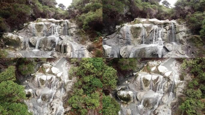 新西兰怀奥塔普地热公园卡卡西瀑布