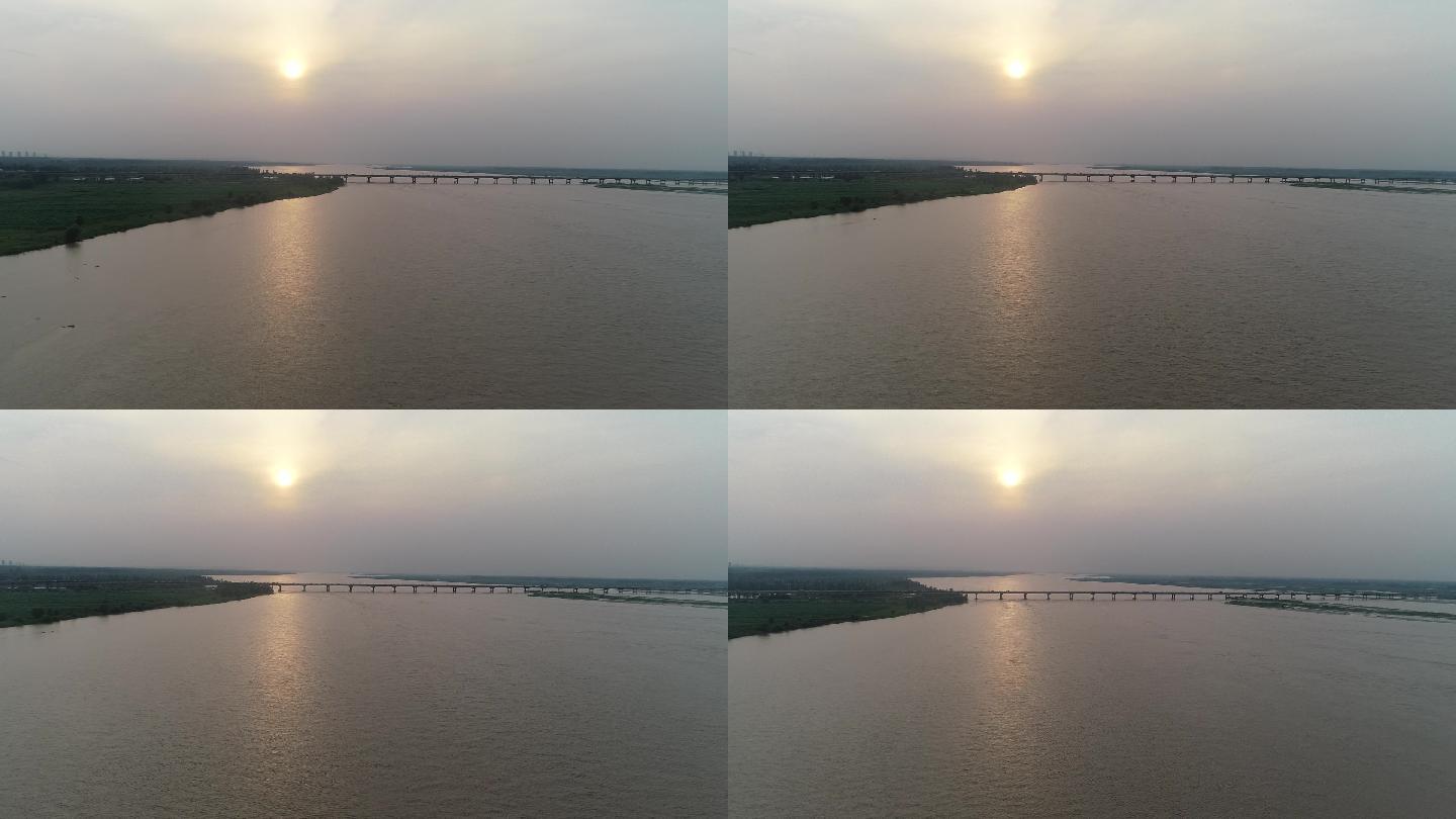 黄河大桥航拍
