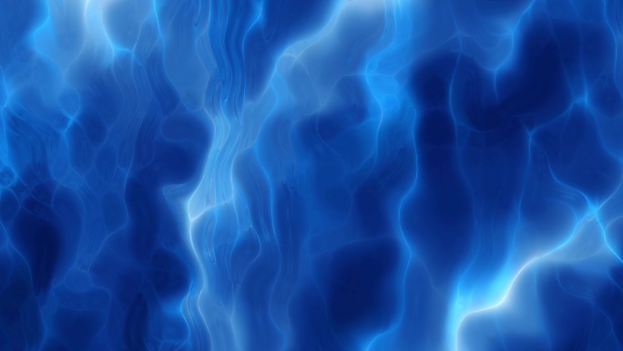 蓝色清新梦幻海洋水纹波纹纹理肌理光线流动