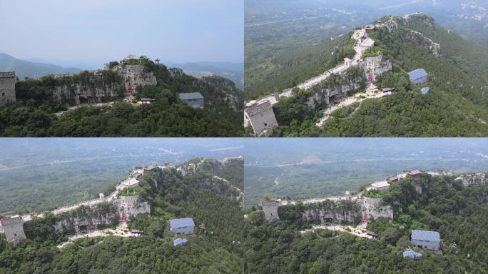 潍坊青州云门山航拍素材