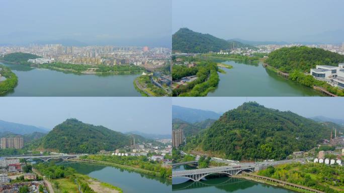 「有版权」原创航拍仙居县风景全貌合集4K