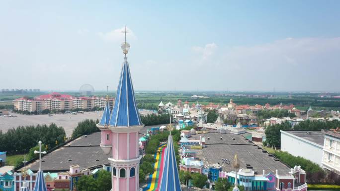 方特欢乐世界航拍