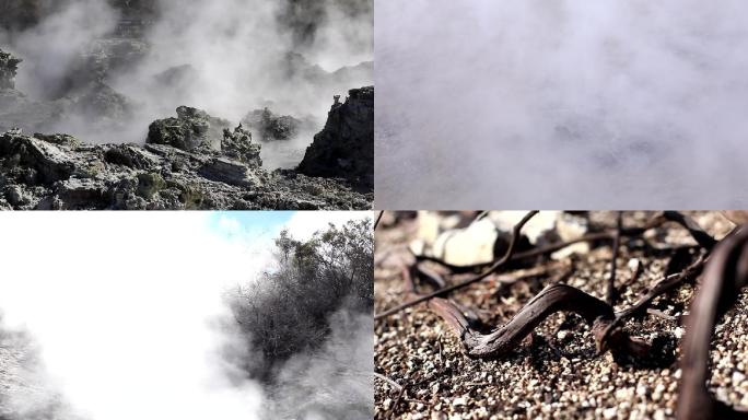 新西兰怀奥塔普地热公园火山泥塘
