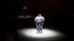 博物馆陶瓷展览视频素材