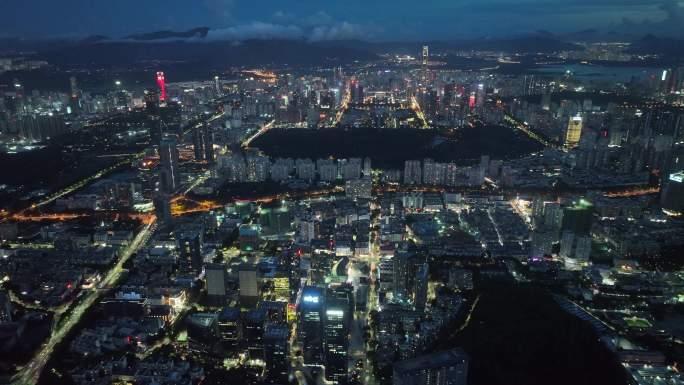 深圳福田区夜景