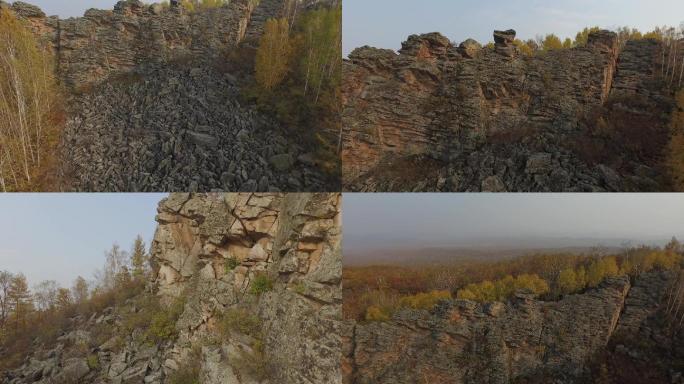 黑水兴安加林局天台山航拍2