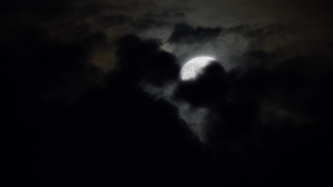 黑夜月亮