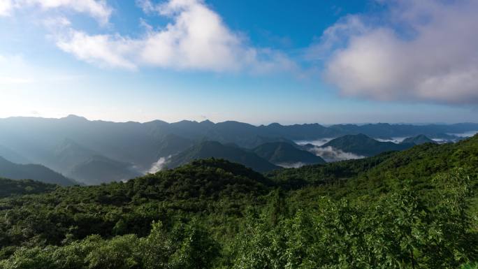 武陵山区云海日出4K