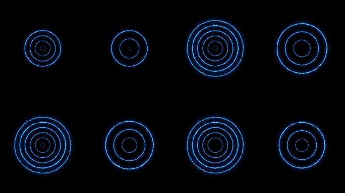 4K无线电波能量环冲击波带通道