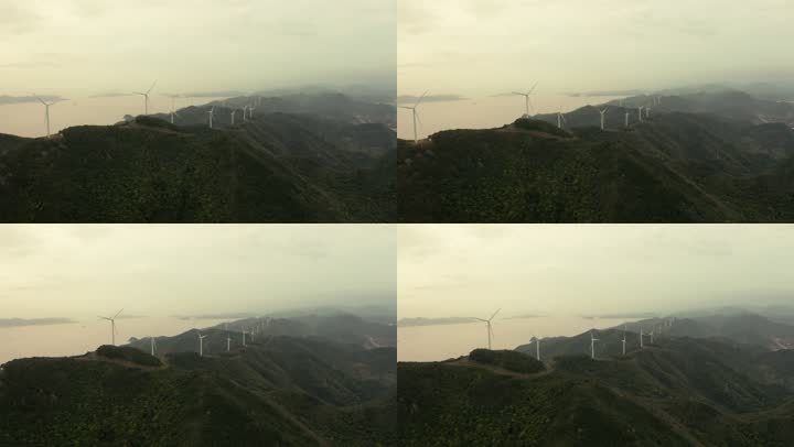 风车风电风能风力发电清洁能源双碳