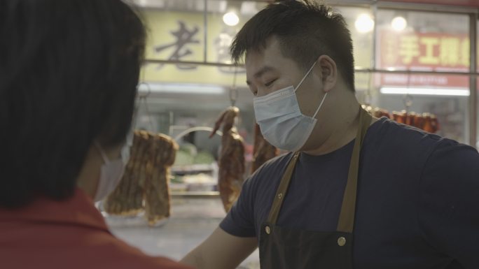 垃圾分类 垃圾宣讲 烤鸭店 快餐店