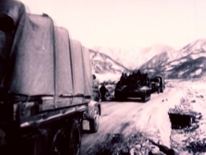 长津湖地区美军  朝鲜战场冬季作战